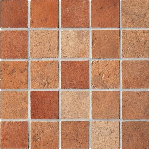 ABK Petraia A8525UM Quadretti Ocra Cotto Rosso 33,3x33,3 - керамическая плитка и керамогранит