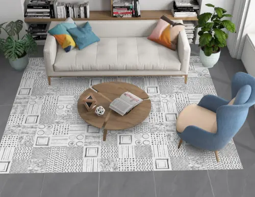 Alpas Euro Denver Black Base Matt 20x20 - керамическая плитка и керамогранит
