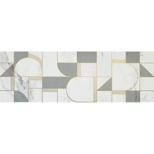 Marazzi Allmarble Wall M8T3 Statuario Satin Decoro Club 40x120