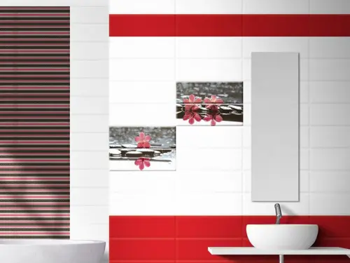 Absolut Keramika Aure Red White Composicion Wellness Red 01 30x45
