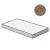 Sant Agostino S Wood CSAGASWN33 Gradone Angolare 120 Sx Nut 33x120