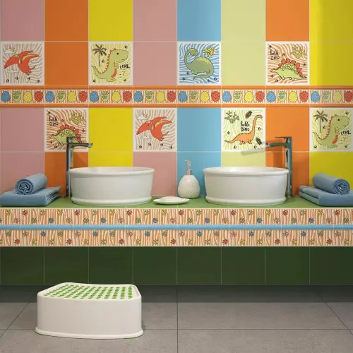 Kerama Marazzi Динозаврики OP\A229\5009 4 20x20