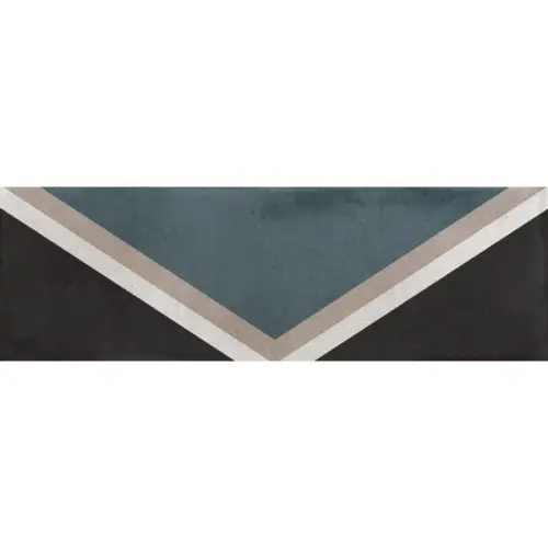 La Fabbrica Ceramiche Small 180214 Trend Rhombus Black 6,5x20