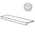 Flaviker PI.SA Supreme Memories 0012653 Gradone Top Bianco Vagli Ant 3D Ret 32x120 - керамическая плитка и керамогранит