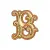 Versace Alphabet 48941 Lettera Bianca B 14,5x19,4