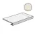 Sant Agostino Nature CSAGADWA12 Gradone White 120 Dx As 33x120