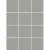 Kerama Marazzi Агуста 1329 Серый Светлый Натуральный 30x40 из 12 частей 9.8x9.8