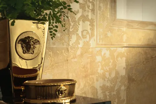 Versace Marble 905542 Base Travertino Beige Liso 60x120