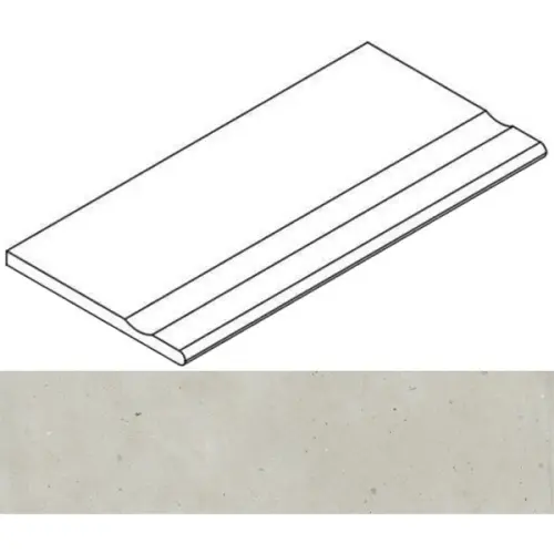 Italon Avantgarde (Авангард) 620090001152 Pure Бортик С Выемкой Закруглённый 20mm 30x120