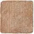 Settecento Maya Azteca B6513 Fascia Yucatan Granato 32,7x32,7