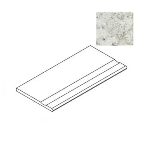 Atlas Concorde Russia Forte Dei Marmi Quark 620090001122 Brazilian White Bordo Pisc 30x60