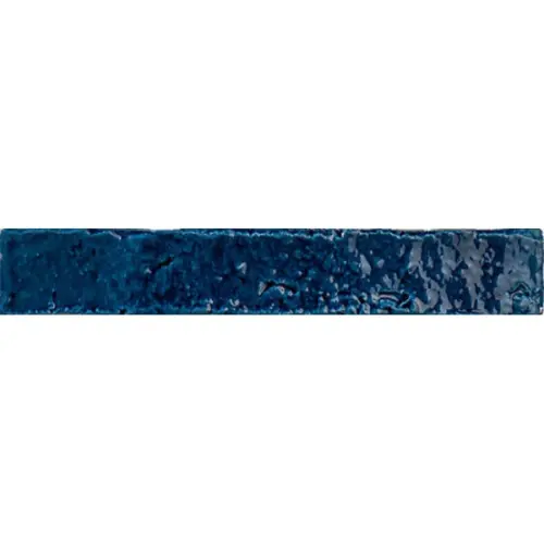 Amadis Fine Tiles Brutalist 8436552228791 Bullnose Indigo Crackle 3,8x23,5
