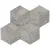 Atlas Concorde Marvel Stone AS2I Bardiglio Grey Mosaico Esag. Lapp. 30x35