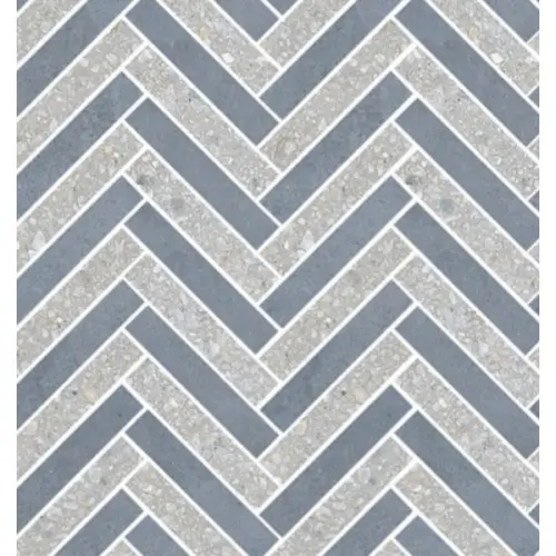 Cerim Ceramiche Match Up 774074 Zig Zag Mix Comfort On Demand 24,4x48,1