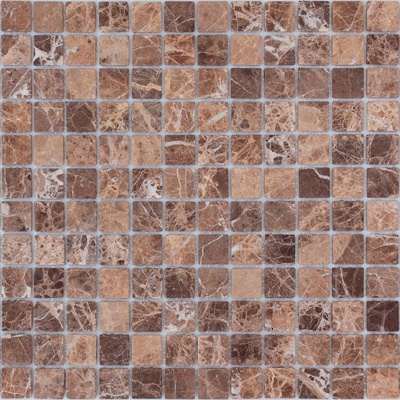 Caramelle Pietrine 7 мм Emperador Dark POL 48x48 30.5x30.5