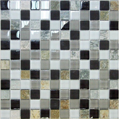 Bonaparte Мозаика стеклянная с камнем Style time 23 30x30