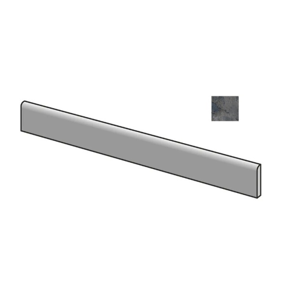 Sant Agostino Metastone CSABMENI60 Battiscopa Nught 7,3x60