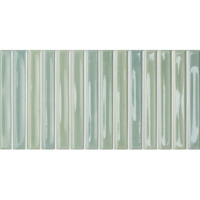 WOW Colour Notes Bars Kiwi 12,5x25 - керамическая плитка и керамогранит