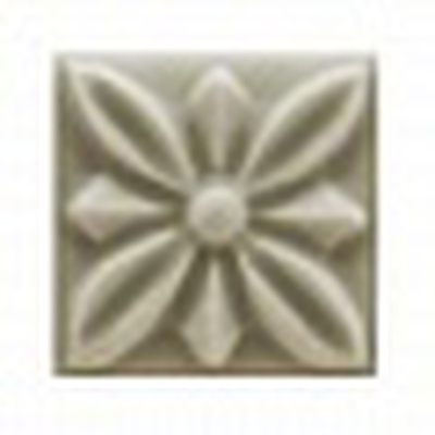 Adex Studio ADST4059 Taco Relieve Flor N 1 Graystone 3x3
