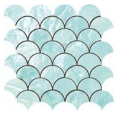 Cerasarda Trasparenze Marine 1039637 Mosaico Ventaglio Acqua 26x26,5