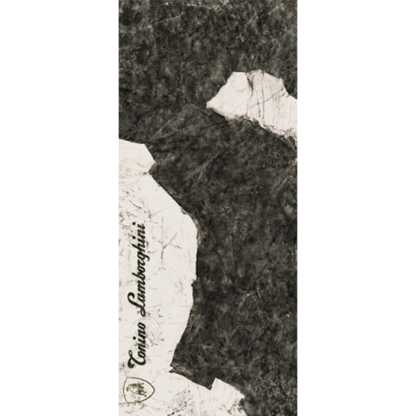 Tonino Lamborghini Magma 189118 F Logo B Black & White Lap Ret 120x280 - керамическая плитка и керамогранит