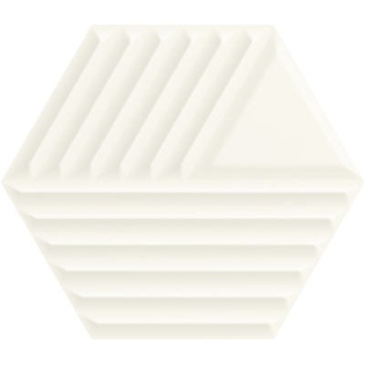 Grupa Paradyz Woodskin Bianco Heksagon Struktura C Sciana 19,8x17,1