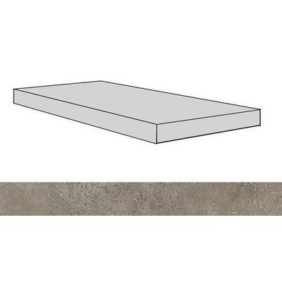 Atlas Concorde Russia Drift 620070001323 Light Grey Angolare Sx 33x60