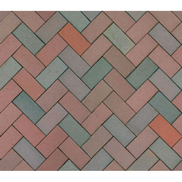 Malpesa Klinker pavers Red-marron flashed 20x10