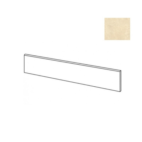 Impronta italgraniti Calcis CL0276 Battiscopa Crema 7x60 - керамическая плитка и керамогранит