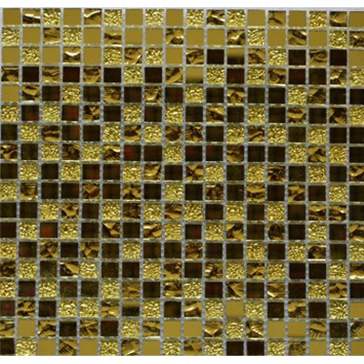 Bonaparte Мозаика стеклянная Mirror gold 30x30