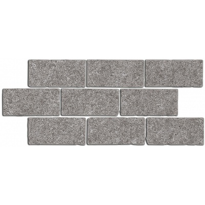 Kerama Marazzi Роверелла BR025 пепельный мозаичный 34.5x14.7
