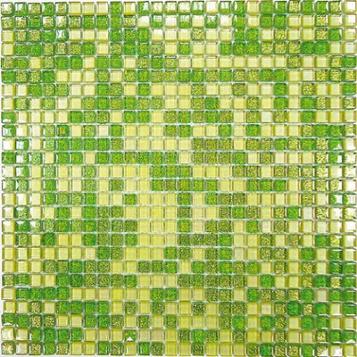 Bonaparte Мозаика стеклянная Fine Green 30x30