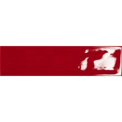 Tau ceramica Maiolica Red Gloss 7.5x30