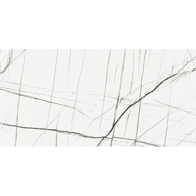 Kutahya Seramik Kristal Nox White Rectified Parlak Nano 120x240