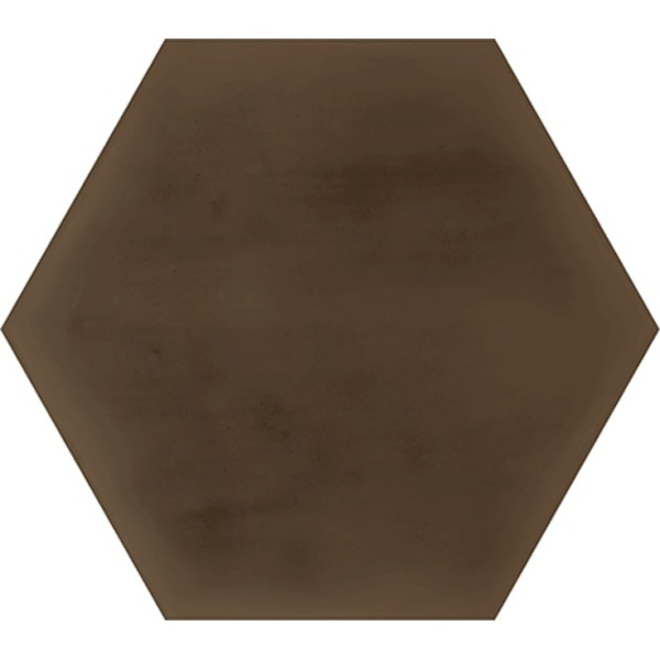 Vives Zero Hexagono Figuli Brown 15x17