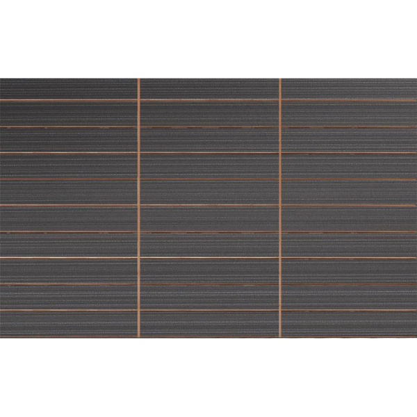 Ape ceramica Dance Incision Negro 25x40