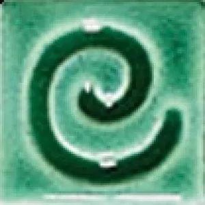 Cerasarda Pitrizza 1032671 Angolo Onda Verde Smeraldo 5x5