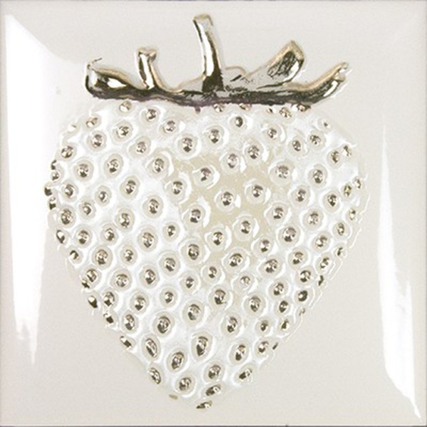 Monopole Ceramica Season Fresa Brillo Bisel Marfil 15x15