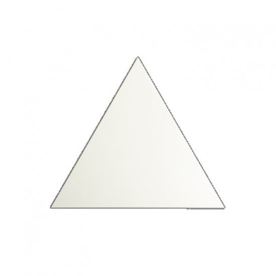 ZYX Evoke Triangle Layer White Glossy 15x17