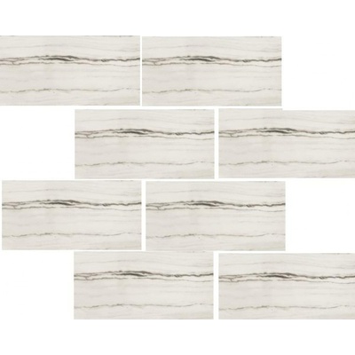 Rex Ceramiche Prexious 756346 White Fantasy 6mm Mos Mat 30x30