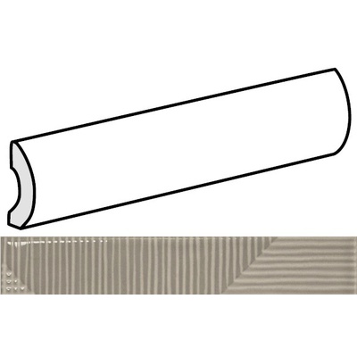 Equipe Fragments 23907 Pencil Bullnose Grey Pearl 3x20