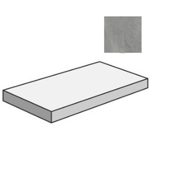 Sant Agostino Bergstone CSAGDBDA12 Gradone Angolare Dx Dark 33x120