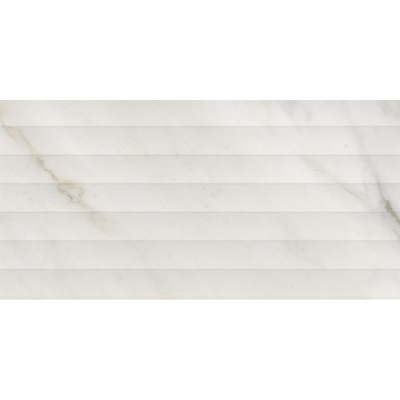 Terracotta Silk TR-SLK-STR-VB Stripe Volume Bianco 20x40