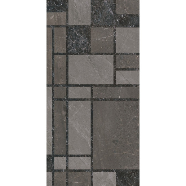 Kerama Marazzi Марсель KMD3STA130BR Микс тёмный глянцевый обрезной 60x119,5 - керамическая плитка и керамогранит