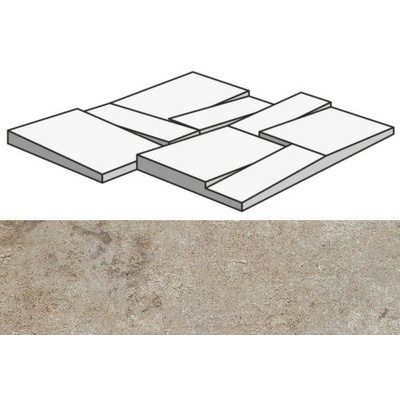 Rex Ceramiche La Roche 742241 Ecru Mod. Muretto RD 30x30