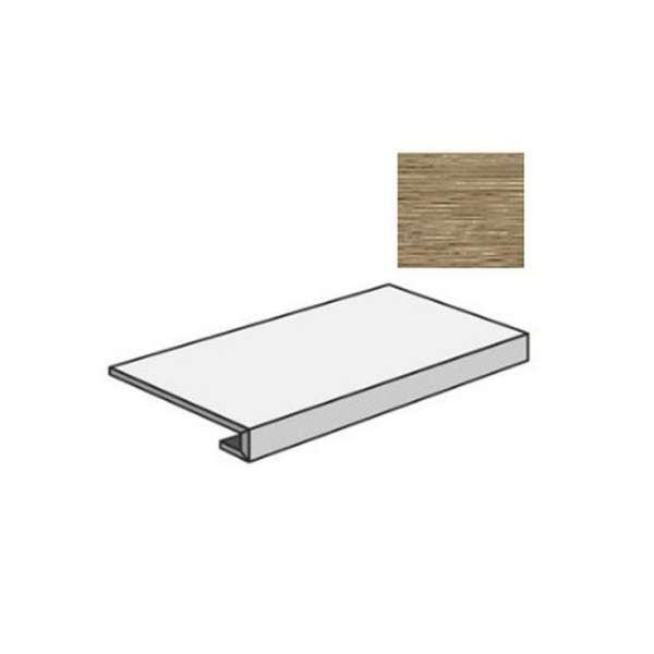 Sant Agostino Sunwood CSAGSNCA12 Gradone Caramel 33x120