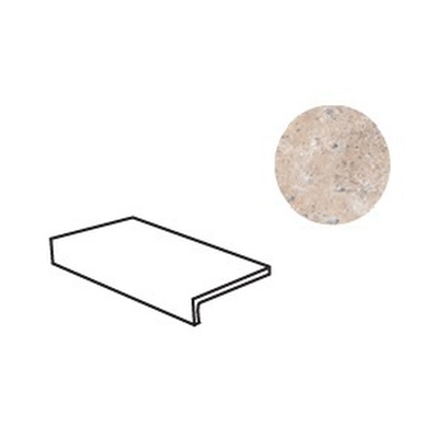 Ceramiche RHS (Rondine) Tuscany J87428 Chianti Strong Elemento a L Monolitico 40,6x10