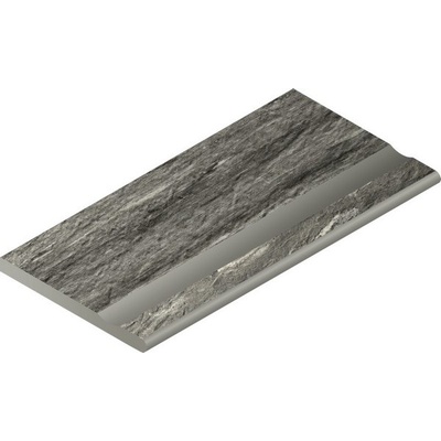 Italon Skyfall 620090000696 Grigio Бортик С Выемкой Закруглёный 30x60