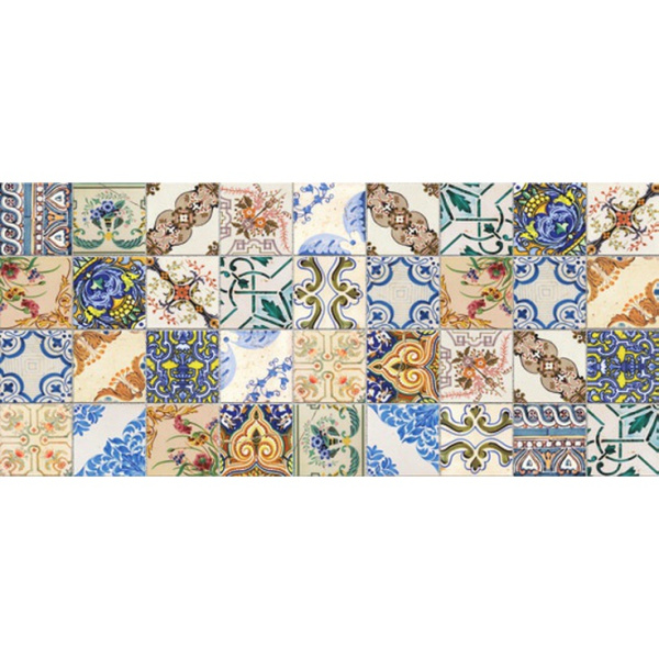 М- Квадрат Винтаж 137112 Синяя средняя 20x45