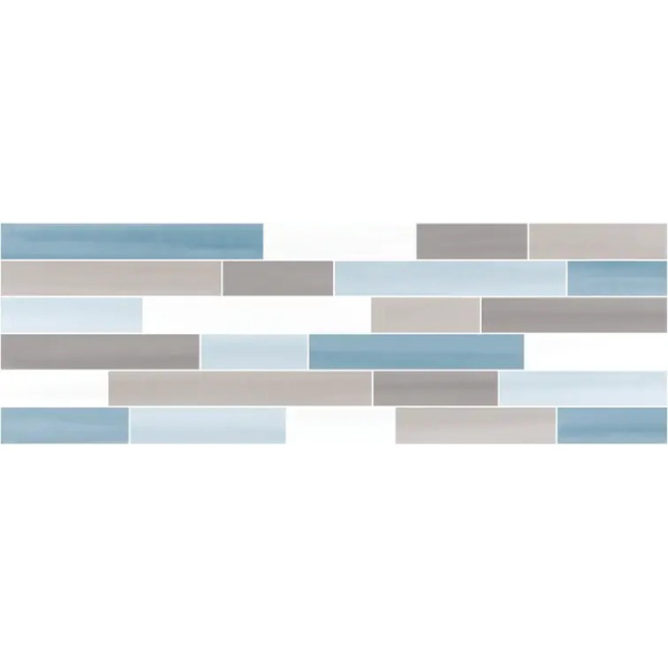 I.Tiles Charme Cristal Muretto Grigio/Azzuro 20x60